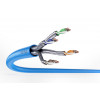 Digitus Cat6a U/FTP Installationskabel, 100 m, Blau, LSZH, Simplex