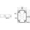 Miton MT-P120 Aluminium-Anschlussdose für Kamerahalterungen
