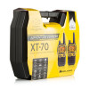 Midland XT70 Adventure Funkgerät, 93 Kanäle, 433,075 - 446,09375 MHz, Schwarz/Gelb