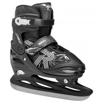 Roces Jokey Ice 3.0 Boy Schlittschuhe, Schwarz/Weiß, Größe 26-29 (450707 05)