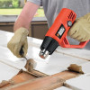 Black+Decker KX2001K Heißluftpistole, 2000 W, 50–450 °C / 90–600 °C