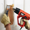 Black+Decker KX2001K Heißluftpistole, 2000 W, 50–450 °C / 90–600 °C