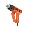 Black+Decker KX2001K Heißluftpistole, 2000 W, 50–450 °C / 90–600 °C