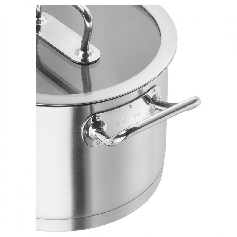 ZWILLING Pro 3,5 L runder silberner Kochtopf