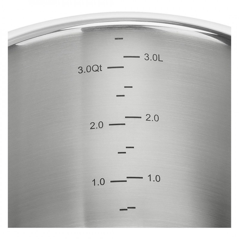 ZWILLING Pro 3,5 L runder silberner Kochtopf
