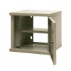 Emiter EMITERNET 10 inch 6U einteiliger Wandschrank, Blechtür, 315 x 310 x 330 mm (EM/SOHO-B-6U)