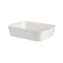 La Porcellana Bianca Anghiari Lasagneform – Weiß, 30 x 22 cm