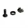 ROLINE 19 inch Montagematerial M6, 50 Sets, Schwarz