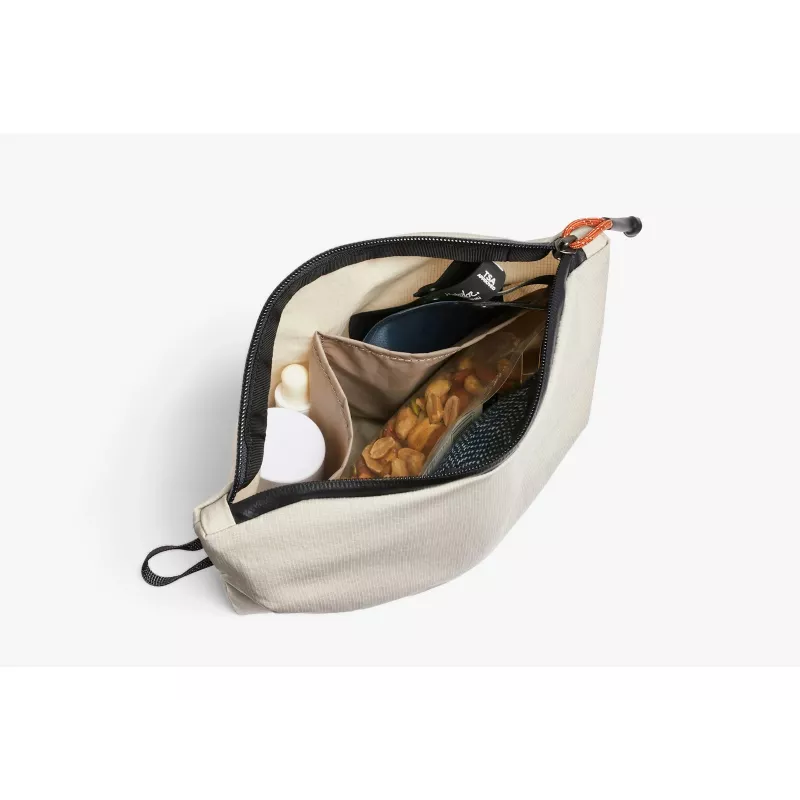 Bellroy Lite Pouch Duo, 2er-Set Reise-Organizer (18 x 27 x 1,5 cm, 8 x 23 x 6 cm), Ash