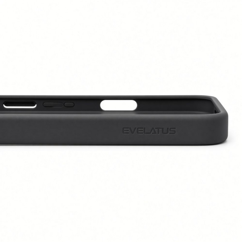 Evelatus Silver-Shield Skin Feel 2-in-1 MagSafe-Hülle für Apple iPhone 18 Pro, Rauchgrau