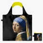 LOQI Tasche Johannes Vermeer – Mädchen mit dem Perlenohrring Neon