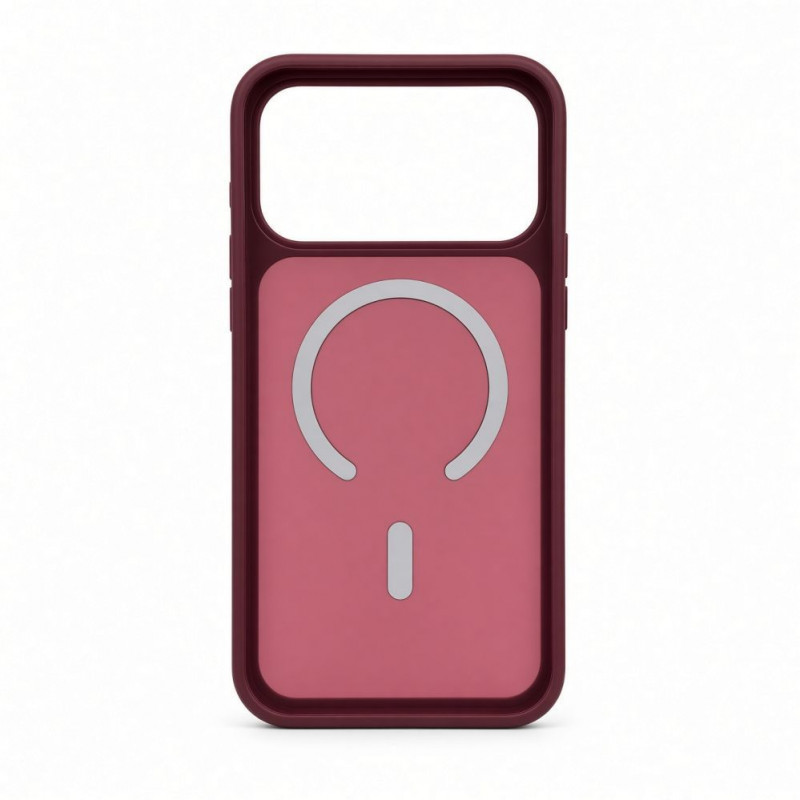 Evelatus Silver-Shield Skin Feel 2-in-1 MagSafe Hülle für Apple iPhone 18 Pro Max, Burgund