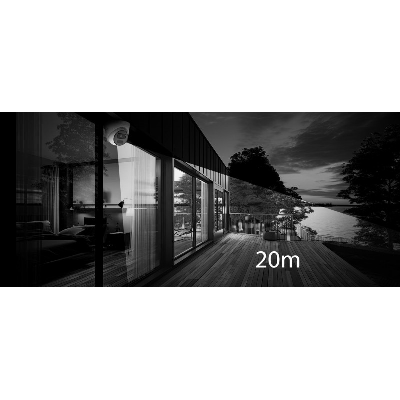 IP-Kamera Hilook IPC-T241H-C Dome 4MP 2,8mm IR20m