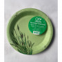 Gogreen Reed Go Green umweltfreundliche Pappteller Ø18cm 10 Stk
