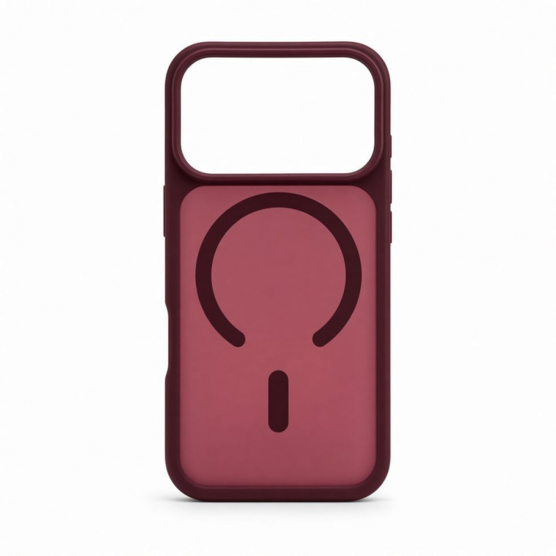 Evelatus Silver-Shield Skin Feel 2-in-1 MagSafe-Hülle für Apple iPhone 18 Pro, Burgund