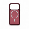 Evelatus Silver-Shield Skin Feel 2-in-1 MagSafe-Hülle für Apple iPhone 18 Pro, Burgund