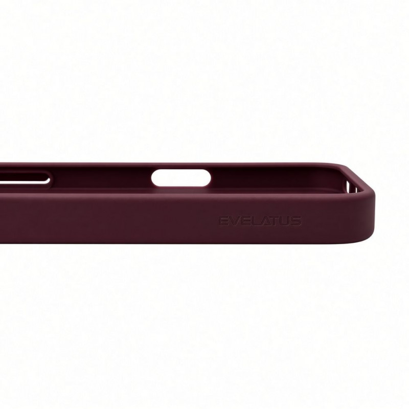 Evelatus Silver-Shield Skin Feel 2-in-1 MagSafe-Hülle für Apple iPhone 18 Pro, Burgund