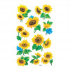 AVERY Zweckform Z-Design Papieraufkleber, Sonnenblume, 30 Aufkleber (54103)