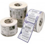Zebra Z-Perform 1000D Permanent klebende Papieretiketten, 50,8 x 12,7 mm, 4650 Etiketten, 1 Rolle (880175-012D)