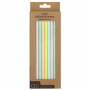 Asi Collection Papier-Smoothie-Strohhalme, Ø8 mm, 21 cm, 20 Stk.