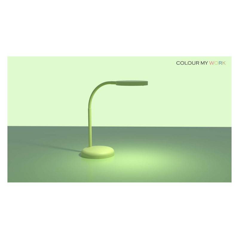 MAUL LED-Schreibtischlampe, 5 W, Grün