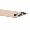MAUL MAULbasic Klemmbrett DIN A5 hoch, Hartfaser, Metallklemme, Klemmweite 8 mm, abgerundete Ecken