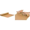 RAADHUIS Packpapier auf Rolle, 750 mm x 250 m, braunes Kraftpapier, 70 g/m², braun gestreift
