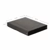 FALKEN PURE Aufbewahrungsbox 500 Blatt, 24 x 32 x 4 cm, schwarz
