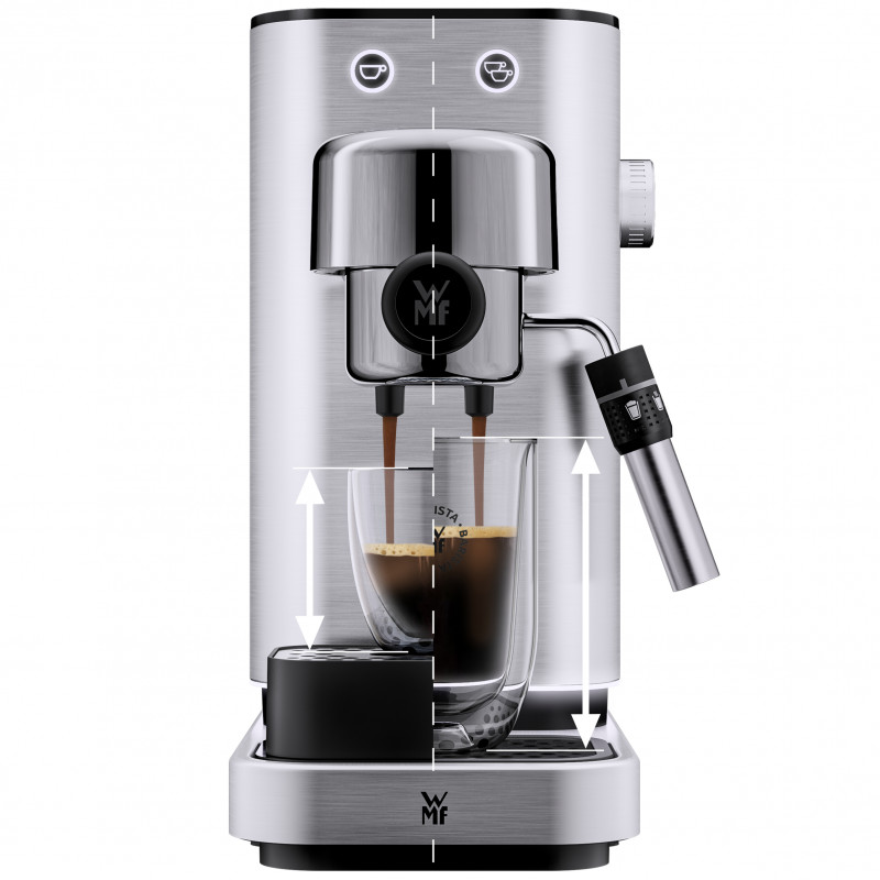 WMF Lumero Espresso-Siebträgermaschine, Cromargan