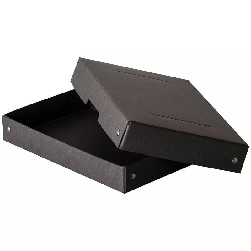 FALKEN PURE Aufbewahrungsbox 500 Blatt, 18 x 25 x 4 cm, schwarz