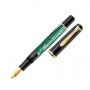 Pelikan Classic M200 Kolbenfüllfederhalter, grün marmoriert