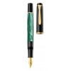 Pelikan Classic M200 Kolbenfüllfederhalter, grün marmoriert
