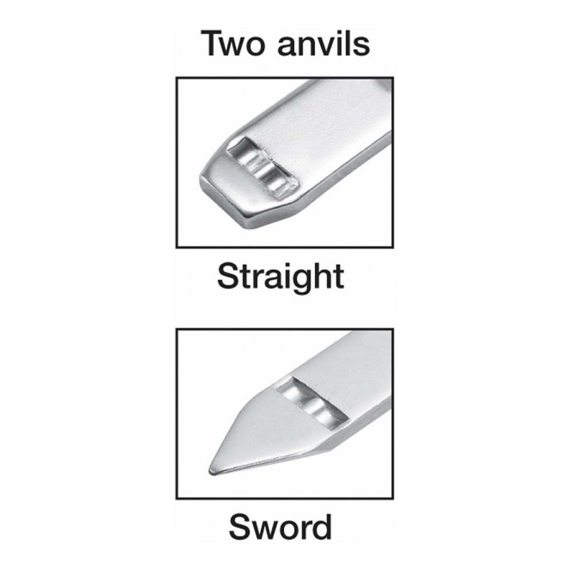 RAPESCO® Heftzange, silber