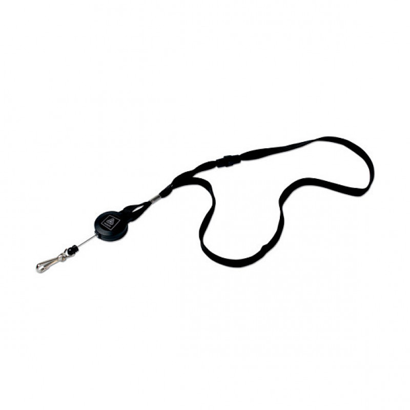 Avery Zweckform 4830 Lanyards mit Karabinerhaken, schwarz, 10 Stk.