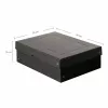 FALKEN PURE Aufbewahrungsbox 7,0 l Schwarz 24,0 x 32,0 x 10,0 cm