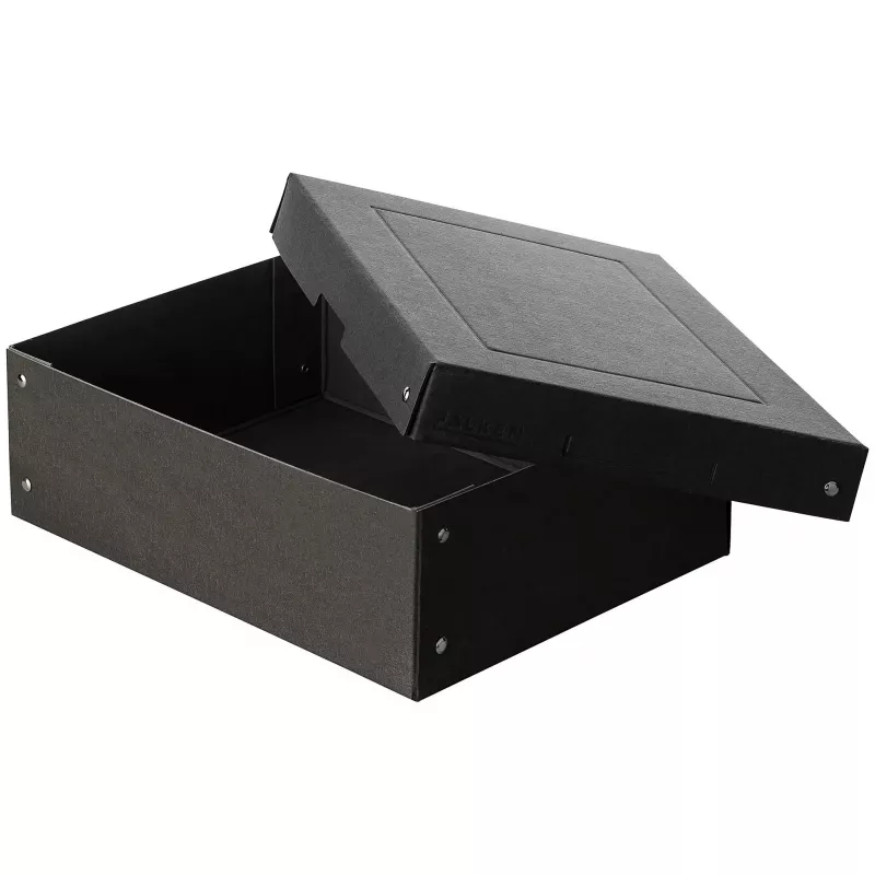 FALKEN PURE Aufbewahrungsbox 7,0 l Schwarz 24,0 x 32,0 x 10,0 cm