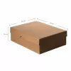 FALKEN PURE Aufbewahrungsbox 7,0 l braun 24,0 x 32,0 x 10,0 cm