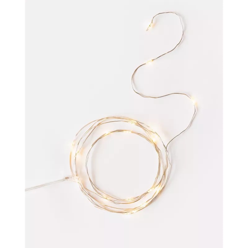 folia Lichterkette 2.2 m weiß