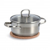 Zeller Untersetzer 17 cm natur