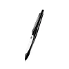 Herlitz my.pen Kugelschreiber mit Druckmechanik, Schwarz/Weiß, 0,6 mm, blaue Tinte