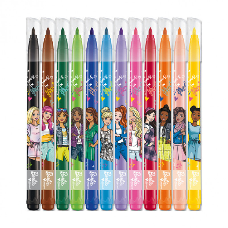 maped Barbie Filzstifte, mehrfarbig