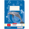 Herlitz Heft A5, 16 Blatt, Lineatur 02 (liniert), FSC