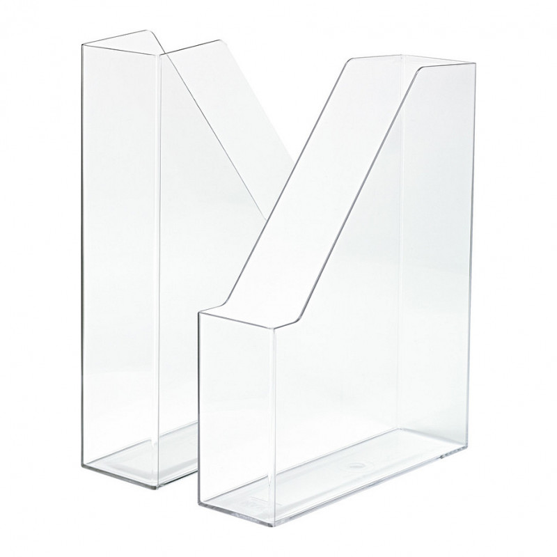 HAN Zeitschriftenhalter i-Line 16501-23D glasklar Kunststoff, DIN A4