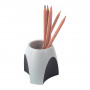 HAN Delta Stiftehalter 6.5 x 4.9 x 8.8 cm grau/schwarz