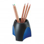 HAN Delta Stiftehalter 6.5 x 4.9 x 8.8 cm schwarz/blau