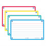 Oxford Flash Index Cards, 80 Blatt, liniert, verschiedene Farben