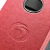 herlitz Aktenordner Rückenbreite 8 cm DIN A4 Karton rot marmoriert