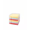 Folia Zettelbox inkl. 700 Notizzettel, transparent, farbig sortiert