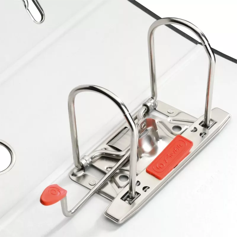 herlitz maX.f pro Aktenordner DIN A5 Hochformat, 8 cm, schwarzer Karton