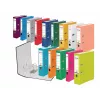 FALKEN Color Ordner DIN A4, 8 cm, Kunststoff, aqua